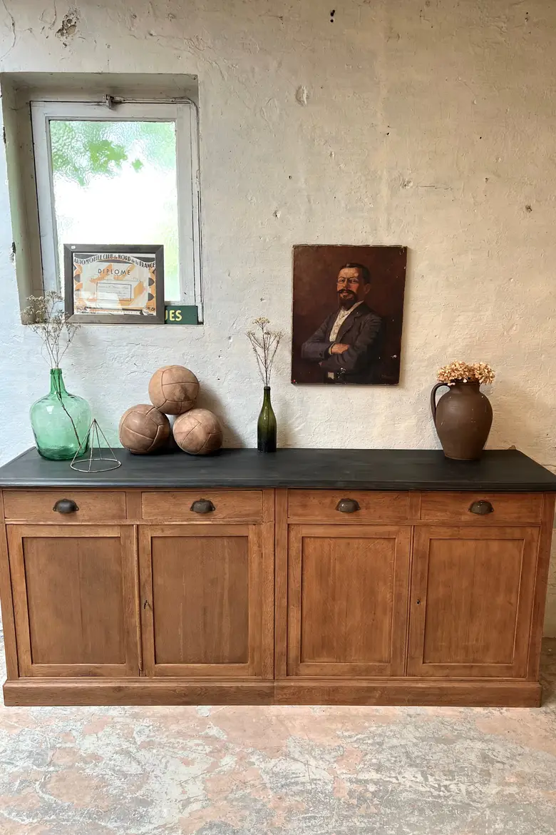Ancien buffet en chêne Début XXème