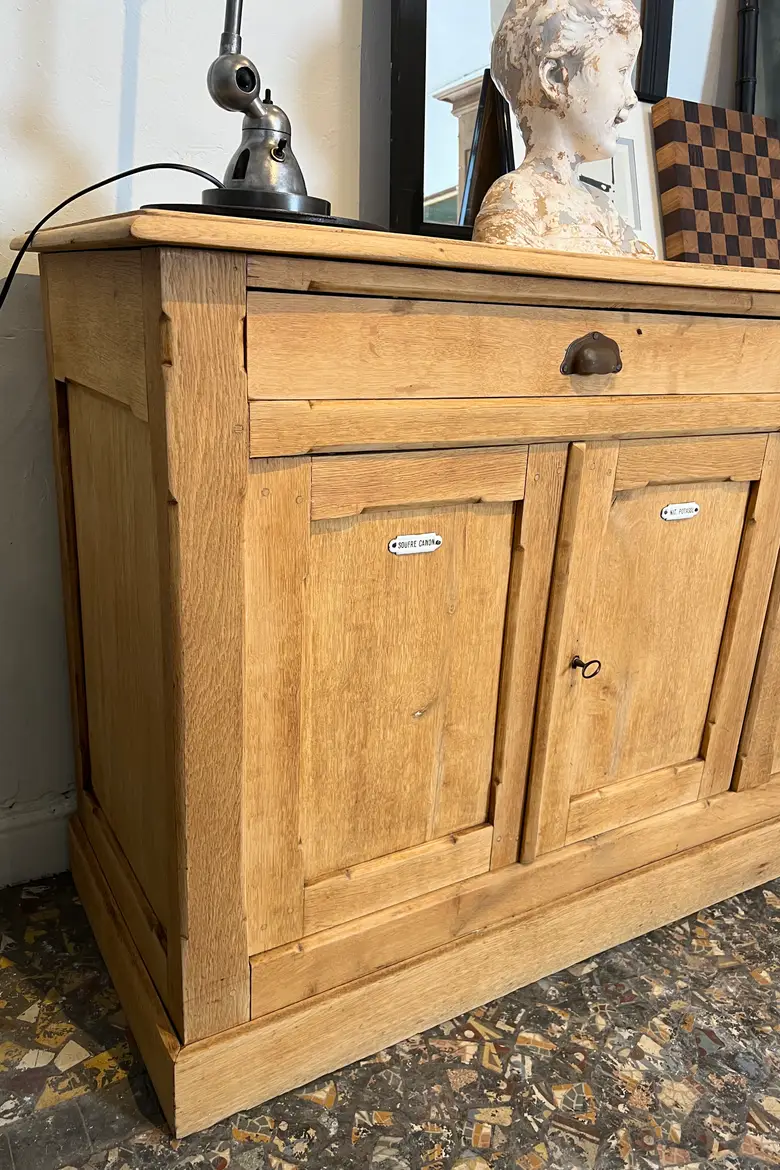 Ancien buffet en chêne Début XXème