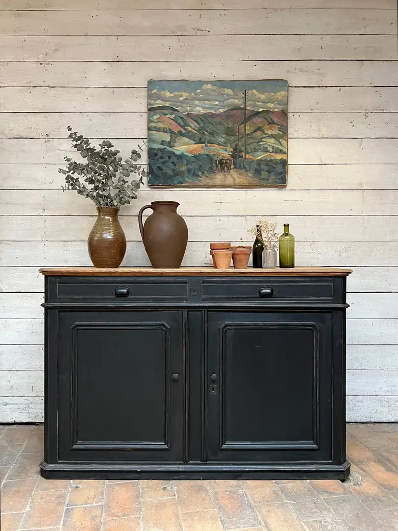 Ancien buffet en chêne Début XXème