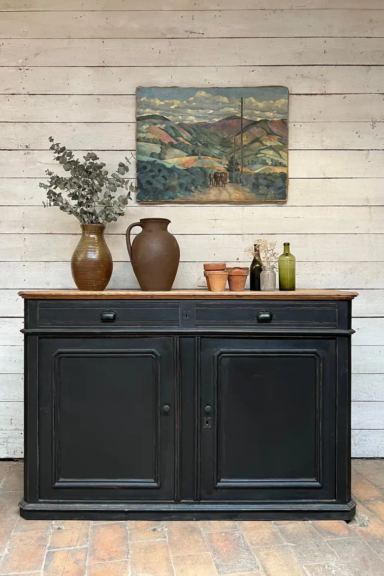 Ancien buffet en chêne Début XXème