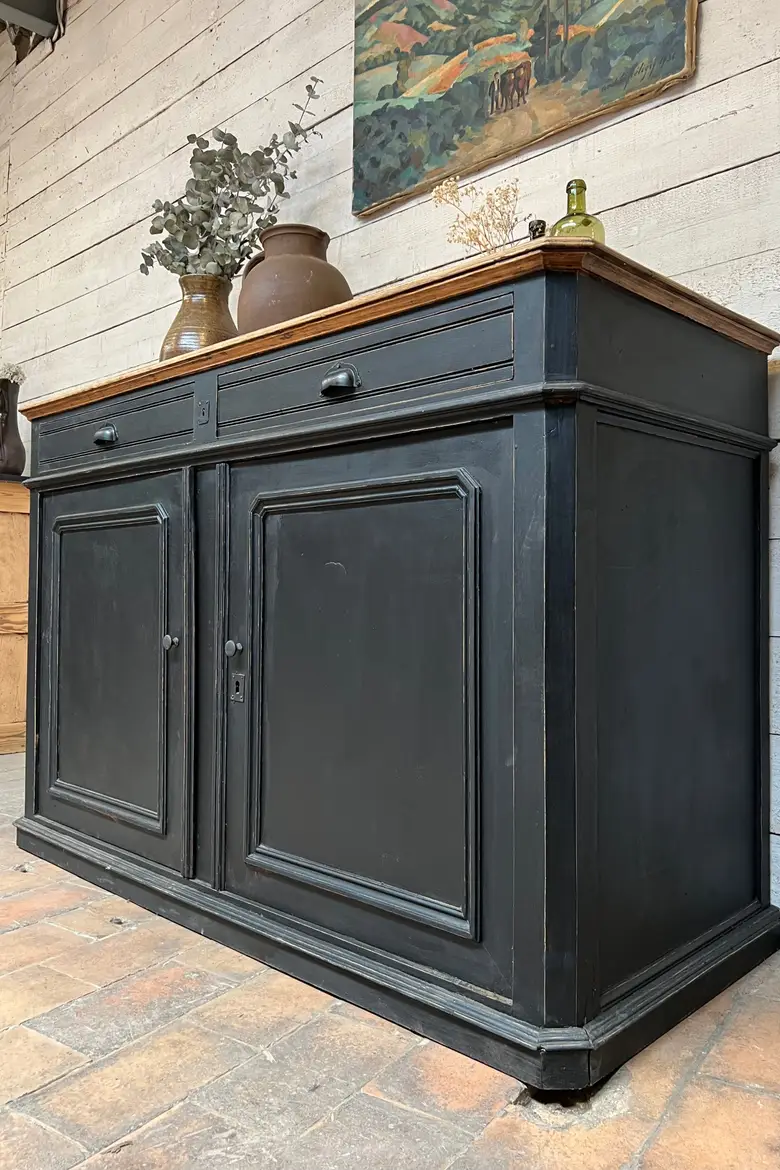 Ancien buffet en chêne Début XXème