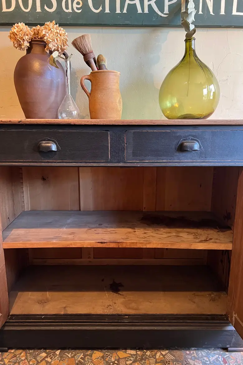 Ancien buffet en chêne Début XXème
