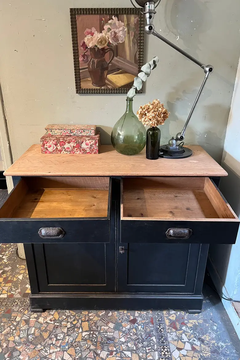 Ancien buffet en chêne Début XXème