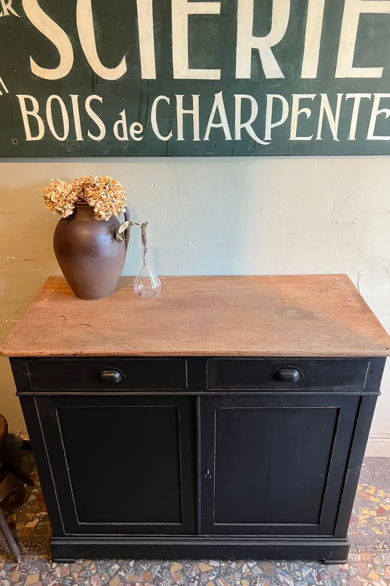 Ancien buffet en chêne Début XXème