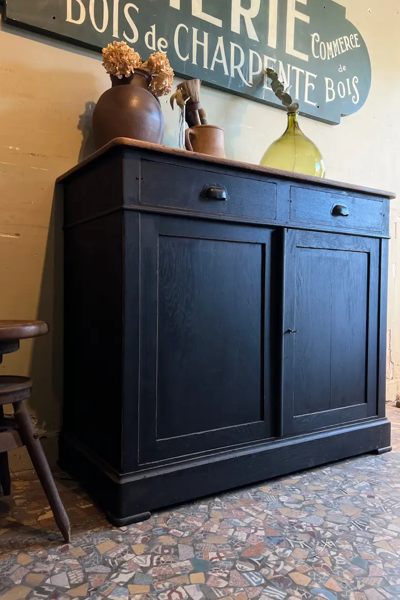 Ancien buffet en chêne Début XXème