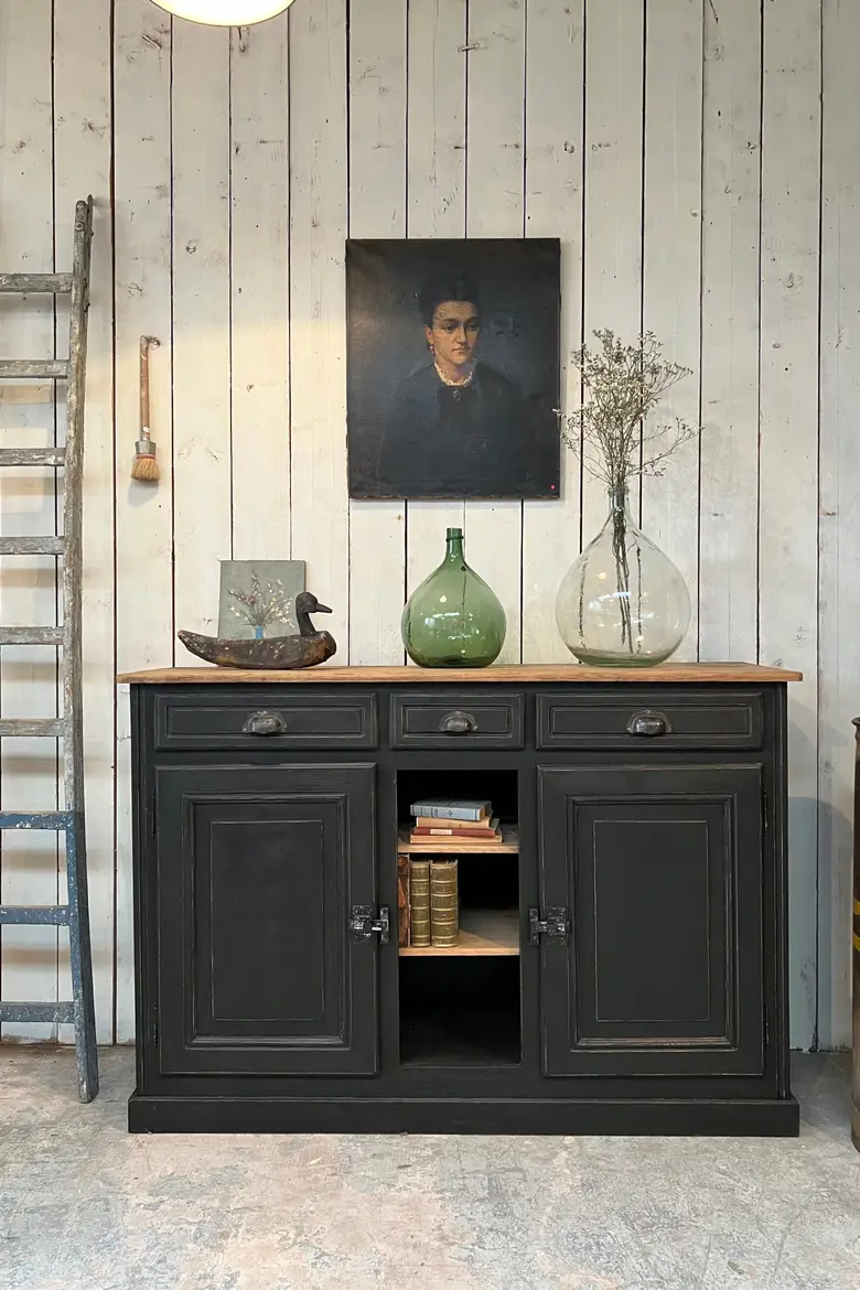Ancien buffet en chêne Début XXème