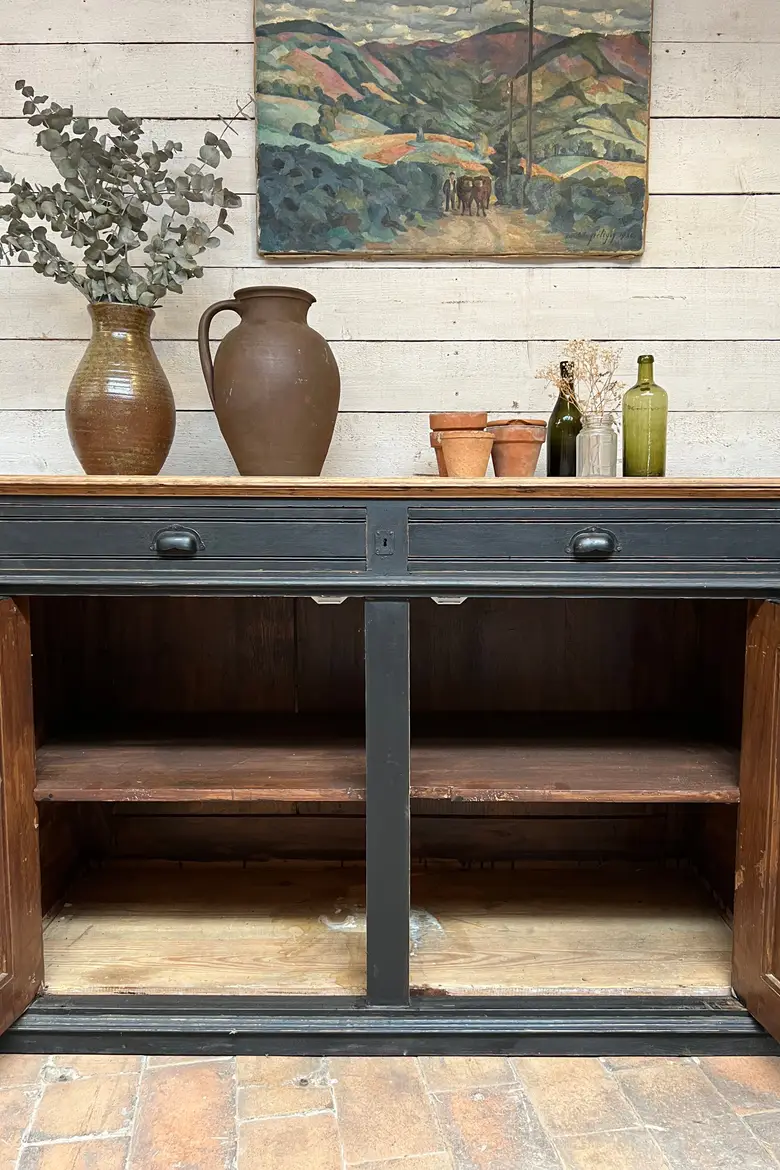 Ancien buffet en chêne Début XXème
