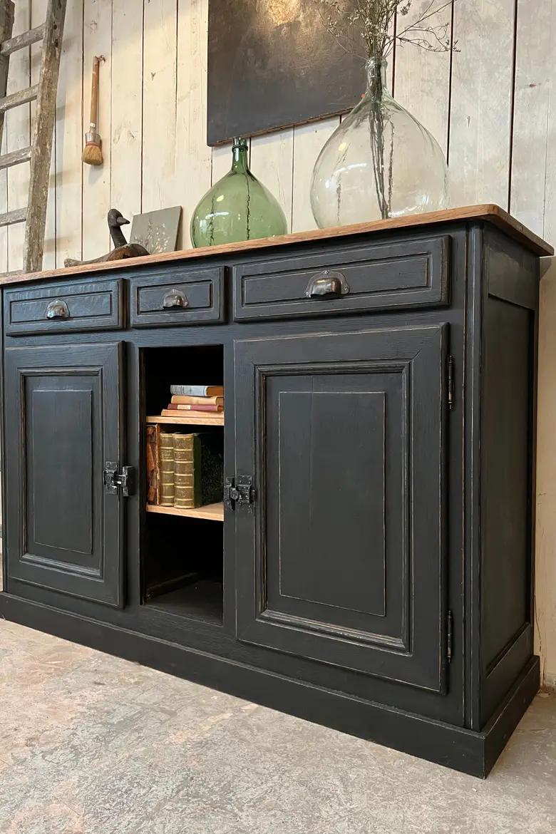 Ancien buffet en chêne Début XXème