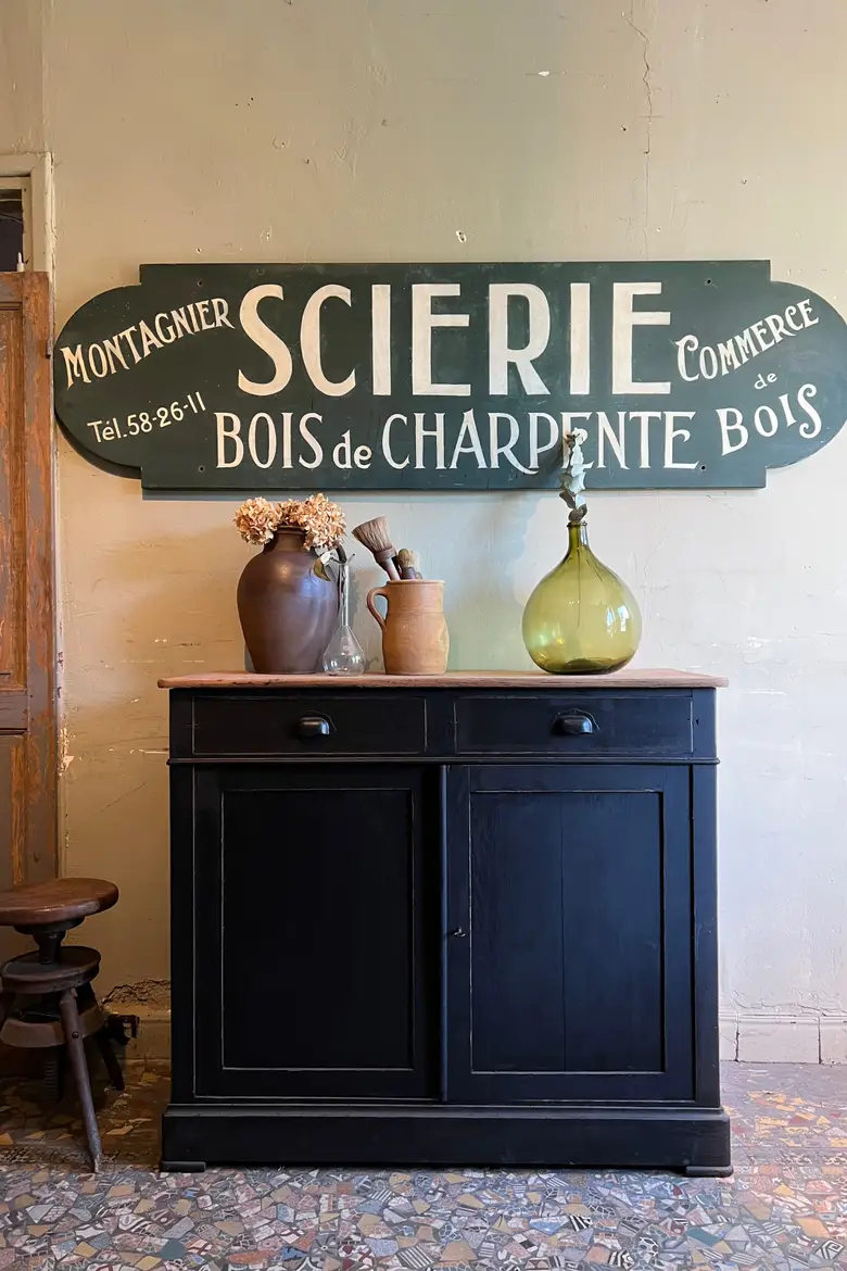 Ancien buffet en chêne Début XXème