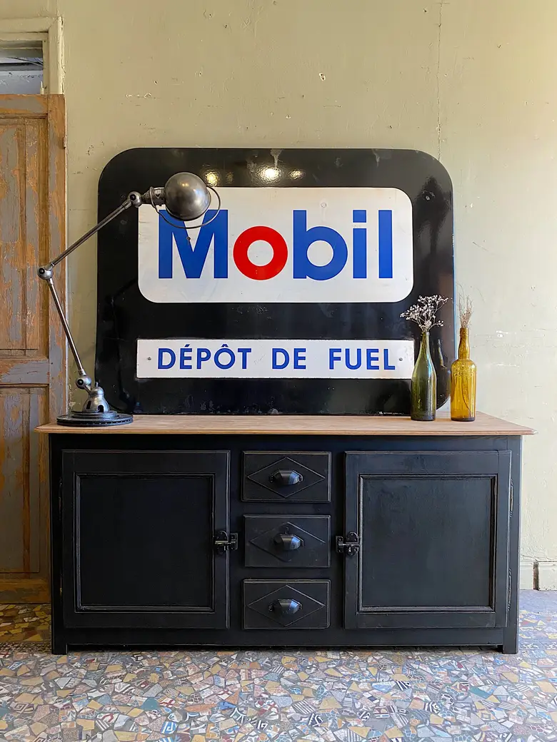 Ancien buffet en chêne  XXème