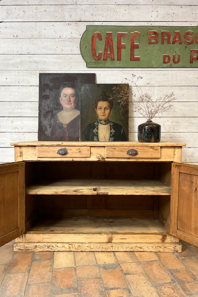 Ancien buffet en sapin – Bois brut