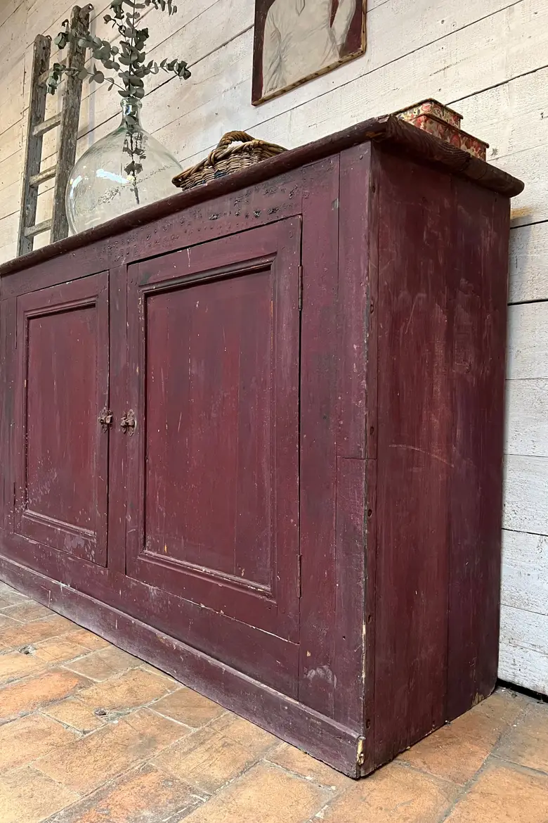 Ancien buffet en sapin Début XXème