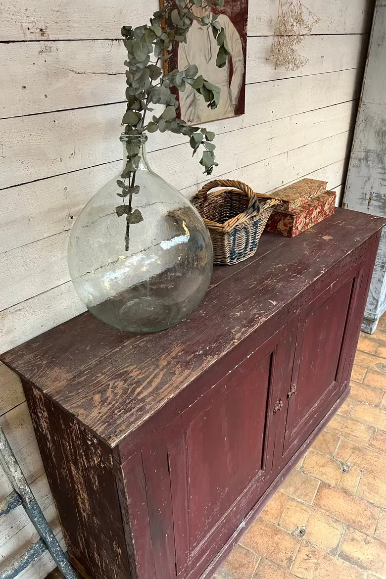 Ancien buffet en sapin Début XXème