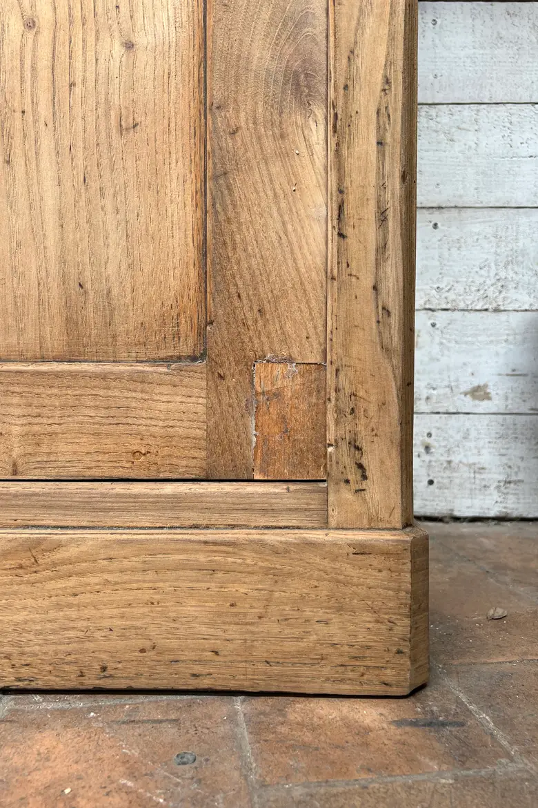Ancien buffet vaisselier en orme Début XXème