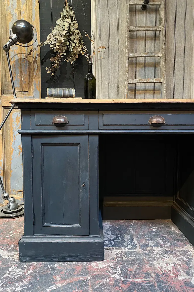 Ancien bureau comptoir de magasin Début XXème