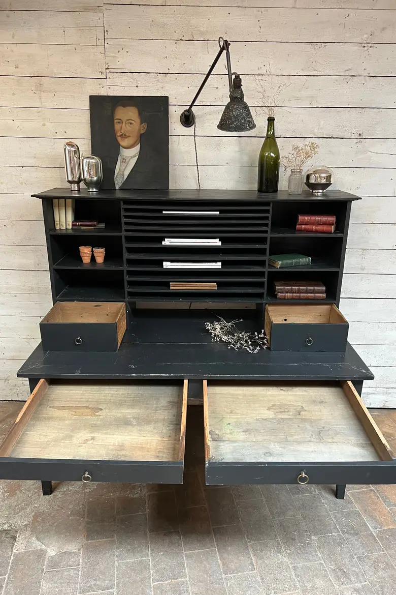 Ancien bureau de style Napoléon III Début XXème