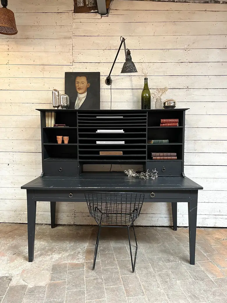 Ancien bureau de style Napoléon III Début XXème