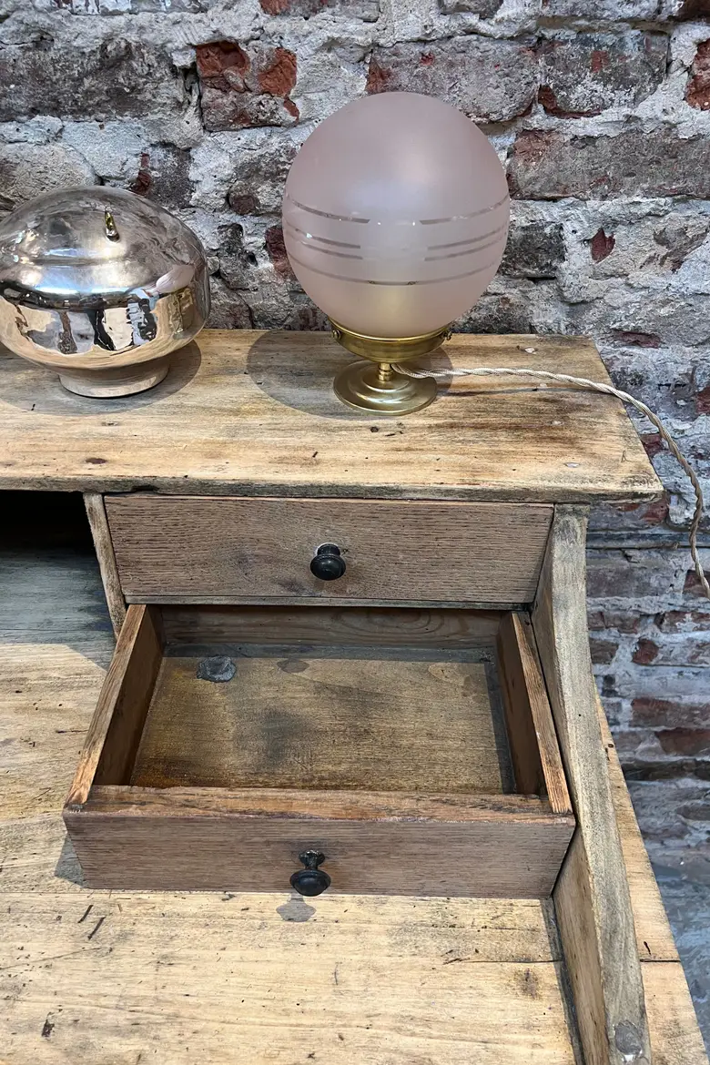 Ancien bureau en bois Début XXème