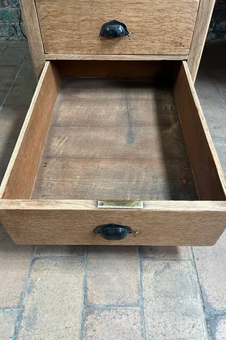Ancien bureau en chêne