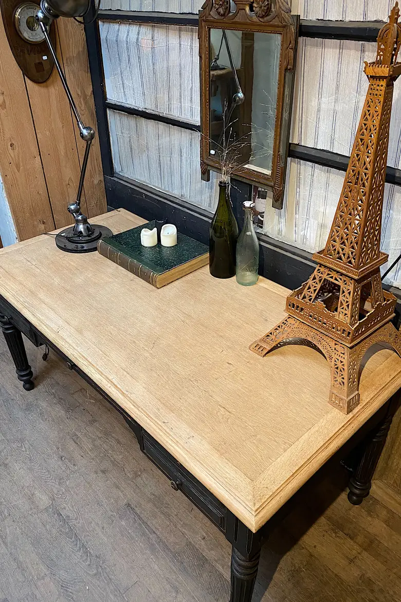 Ancien bureau en chêne Début XXème