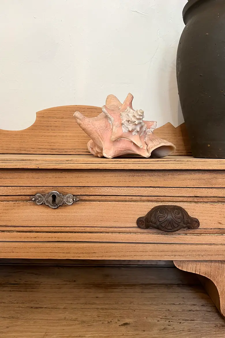 Ancien bureau en chêne  Début XXème