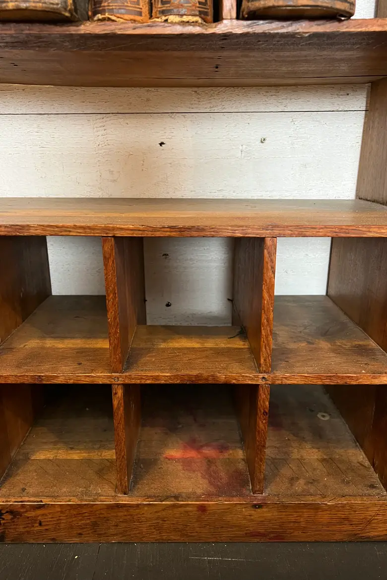 Ancien casier de bureau Début XXème