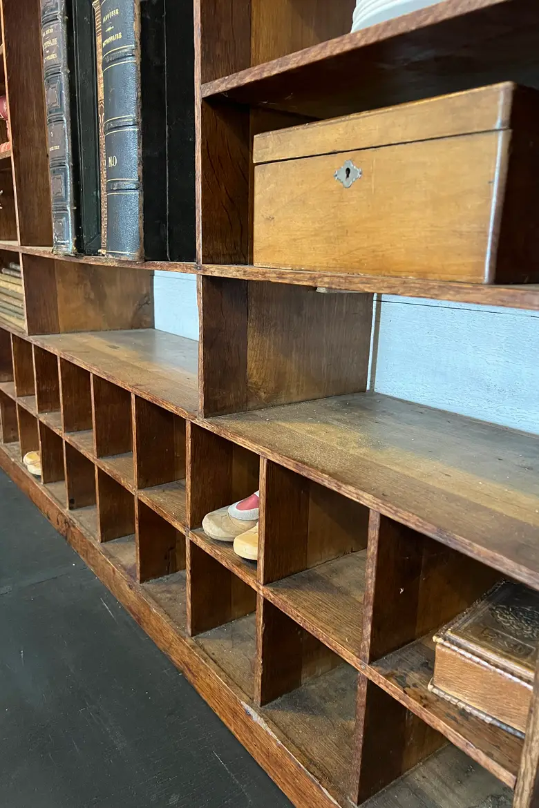 Ancien casier de bureau Début XXème