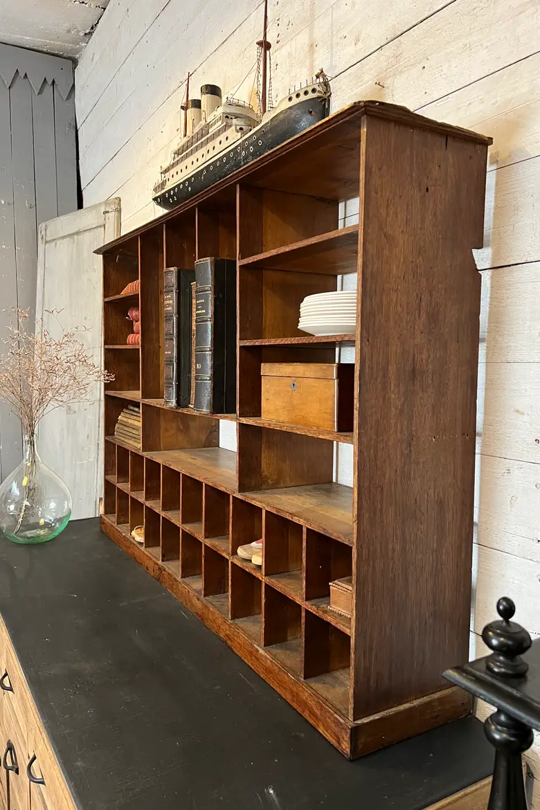 Ancien casier de bureau Début XXème