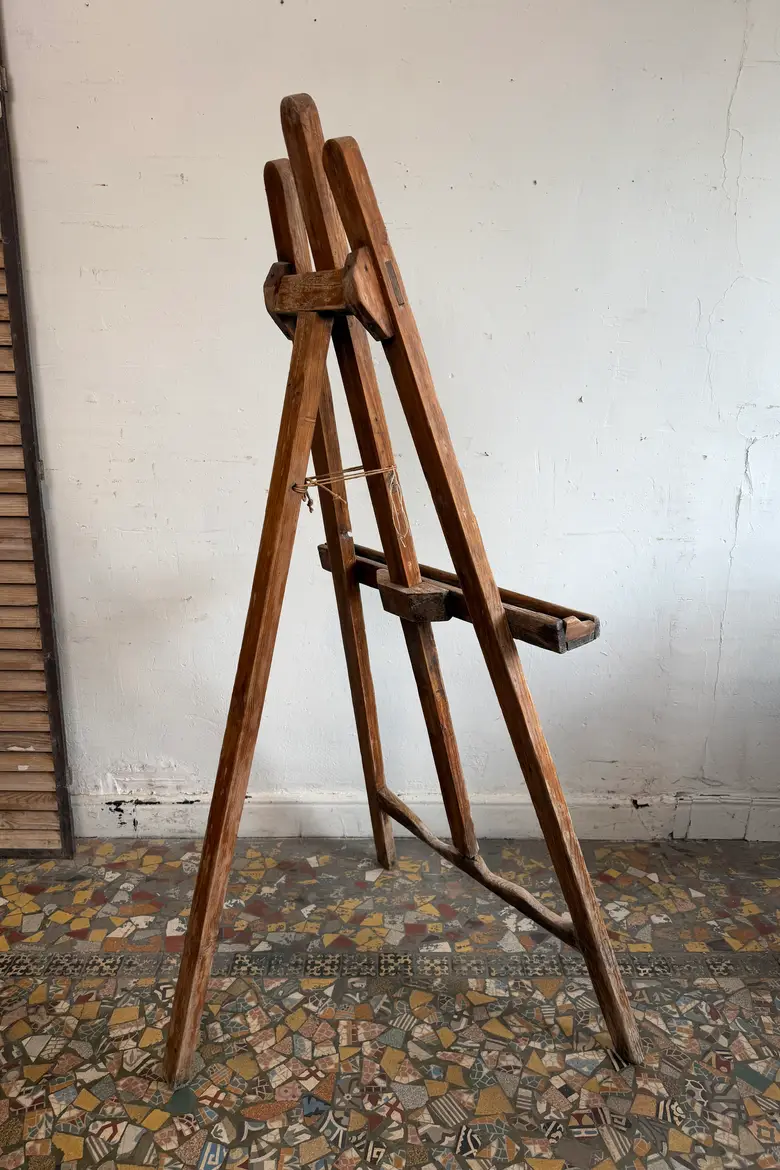 Ancien chevalet d’atelier