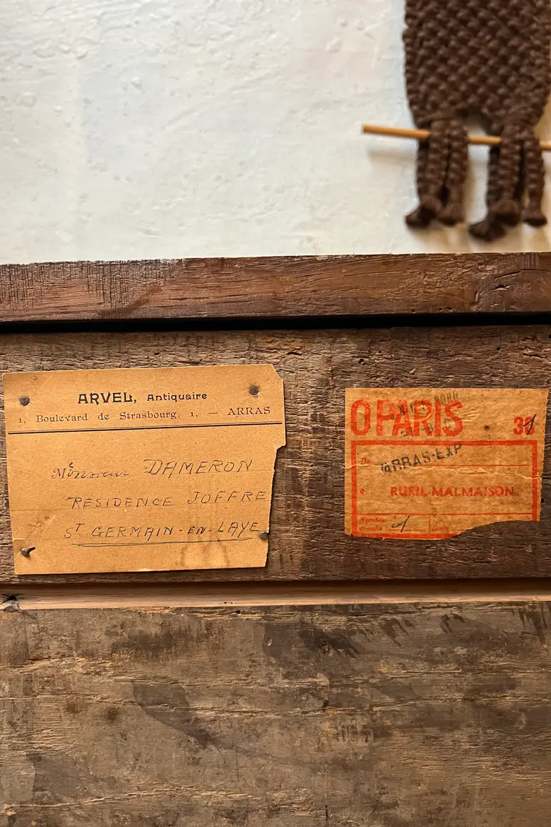Ancien coffre XVIIIème