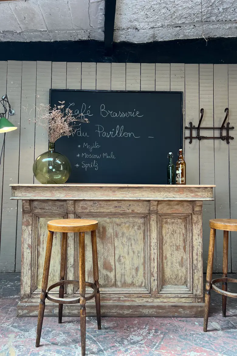 Ancien comptoir de bistrot