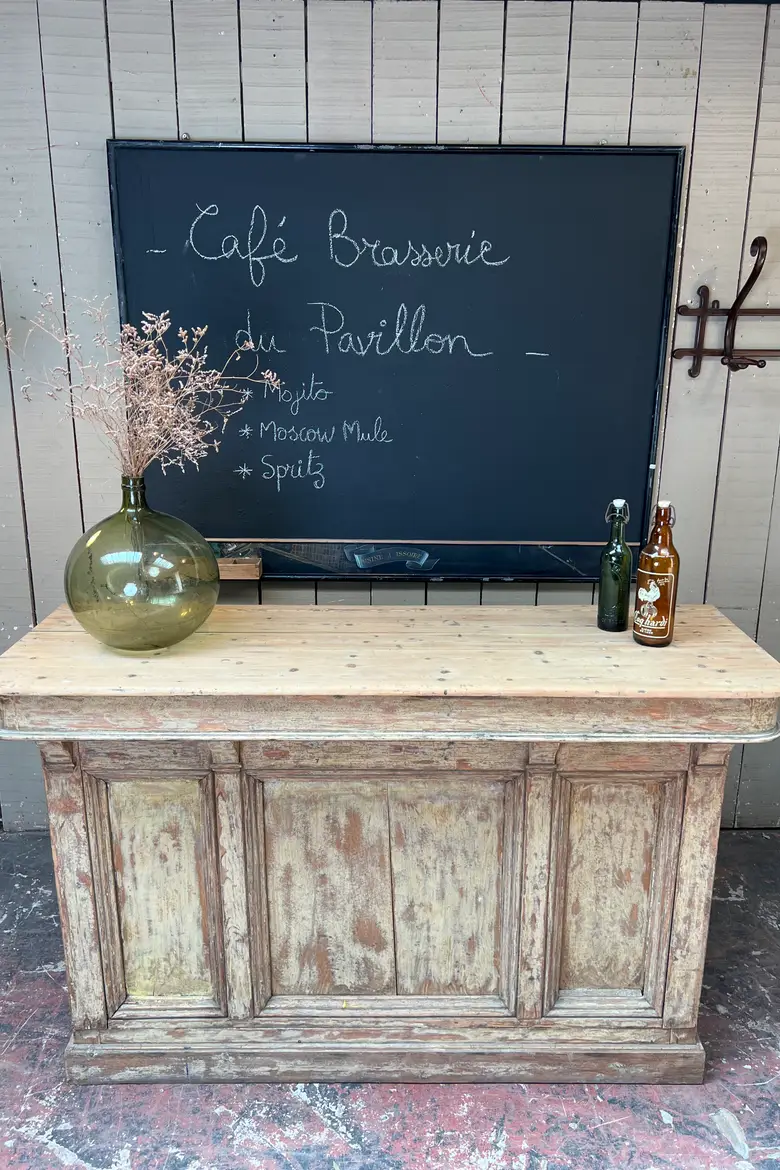 Ancien comptoir de bistrot