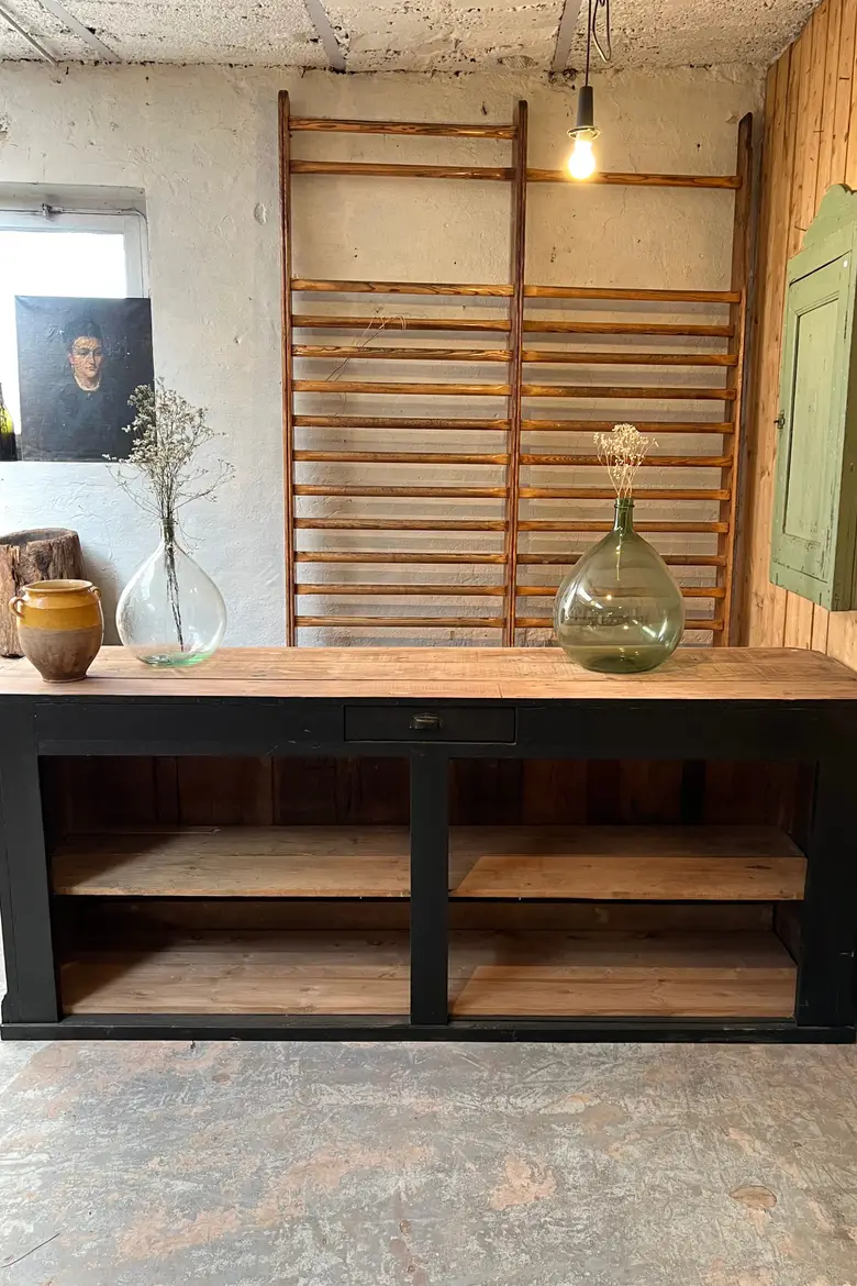 Ancien comptoir de fleuriste Début XXème