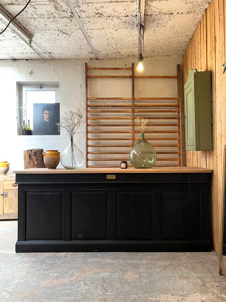 Ancien comptoir de fleuriste Début XXème