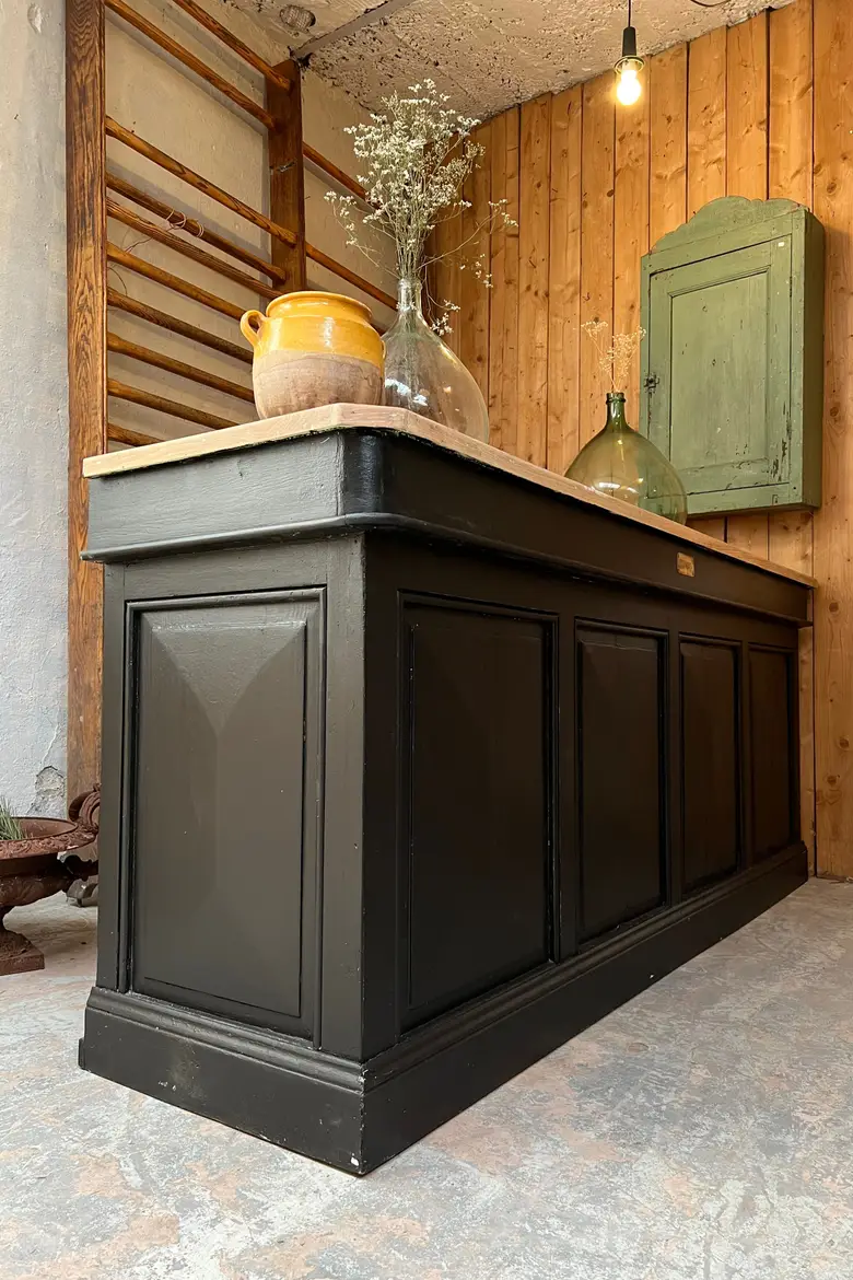 Ancien comptoir de fleuriste Début XXème