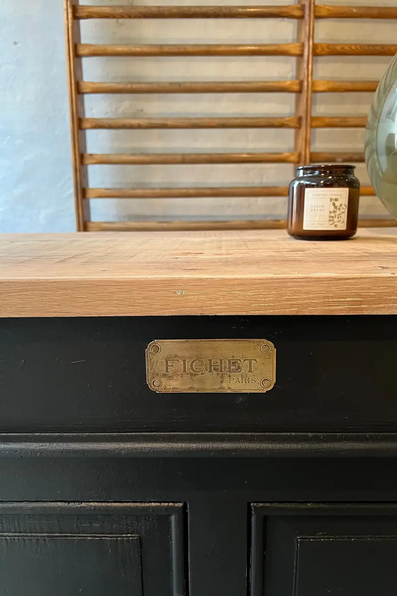 Ancien comptoir de fleuriste Début XXème