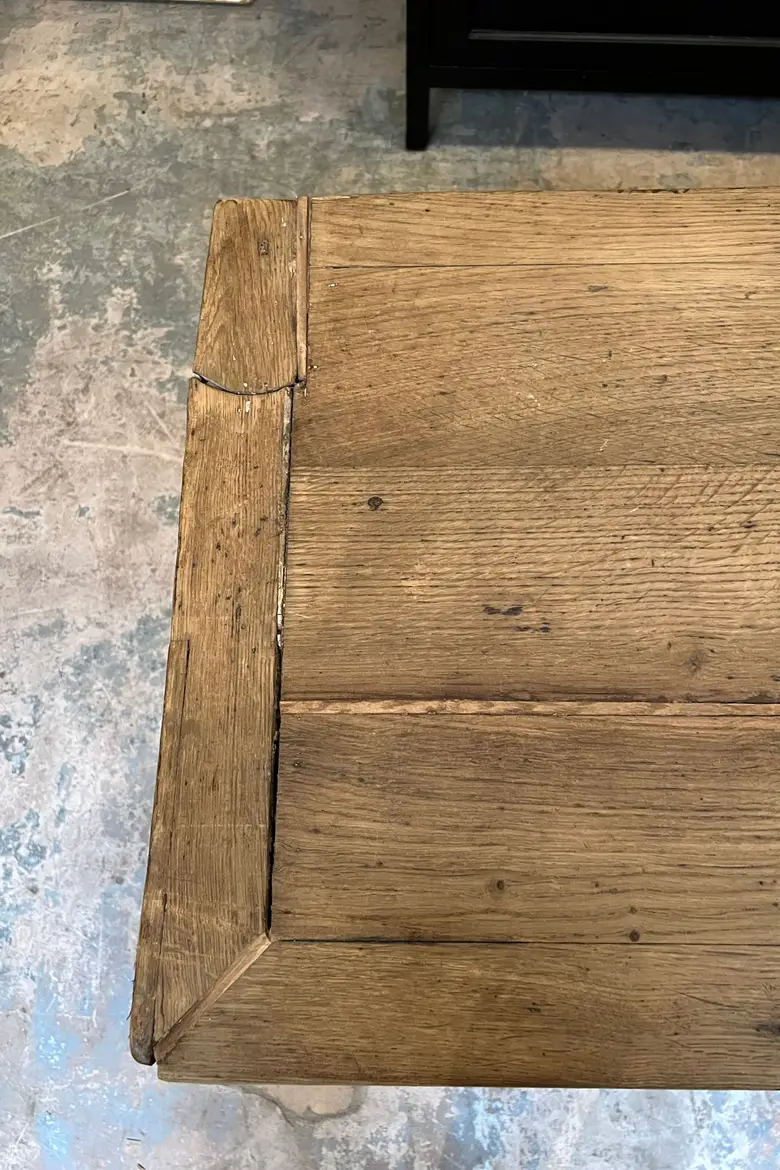 Ancien comptoir de quincaillerie en bois Début XXème
