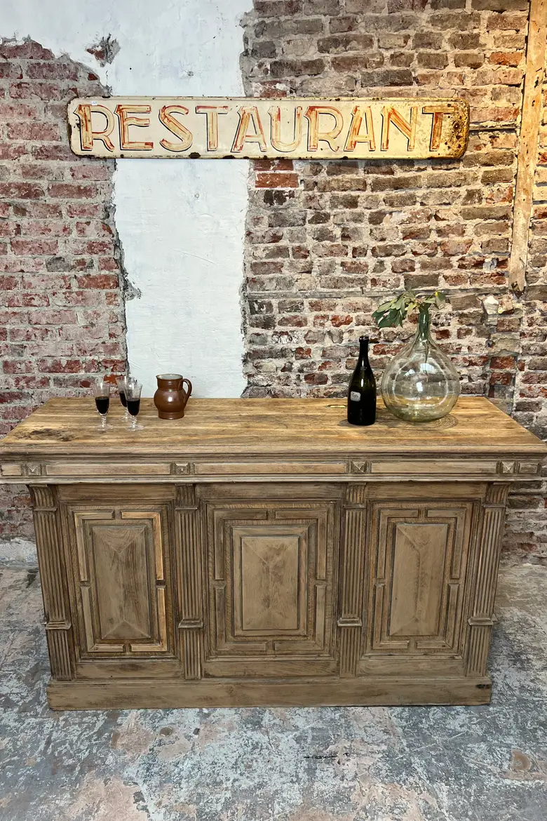 Ancien comptoir d’estaminet fin 19ème