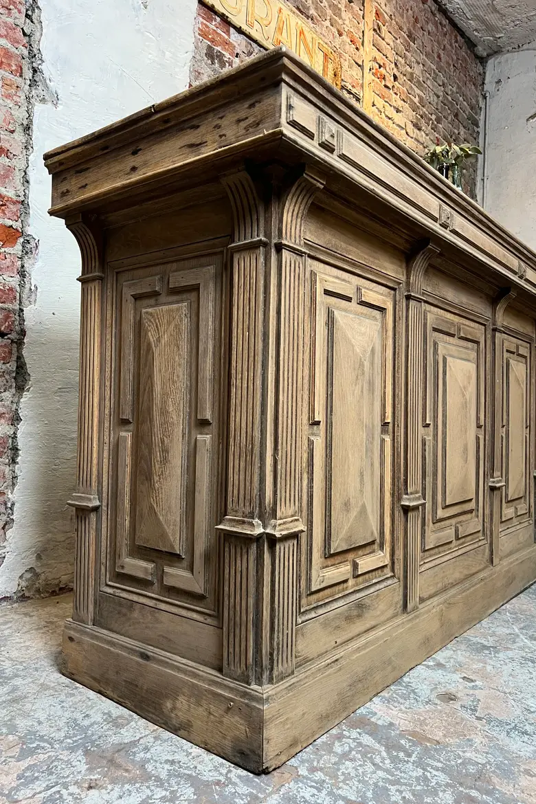 Ancien comptoir d’estaminet fin 19ème