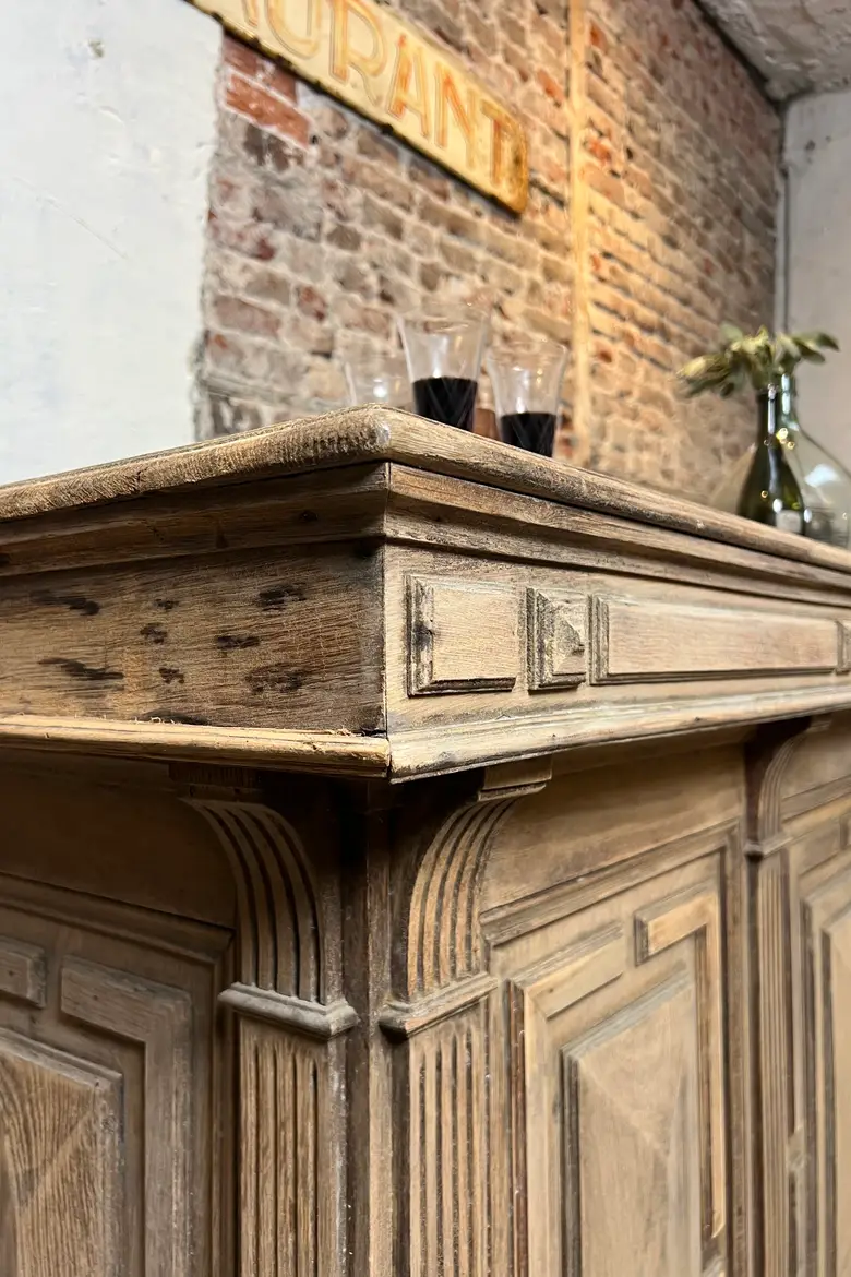 Ancien comptoir d’estaminet fin 19ème