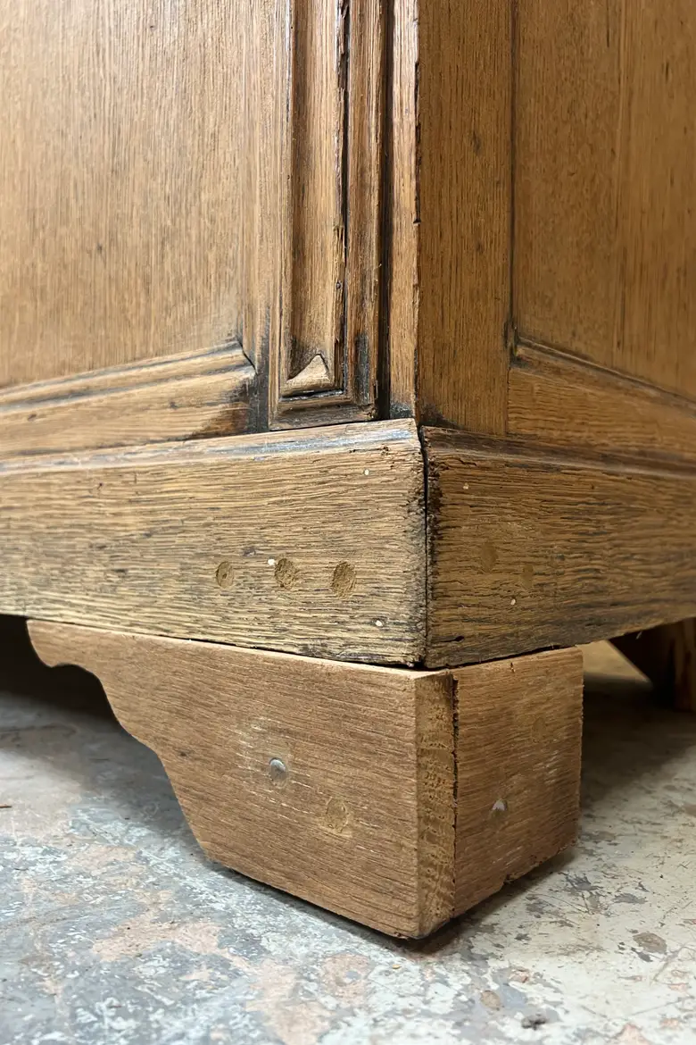 Ancien comptoir en chêne