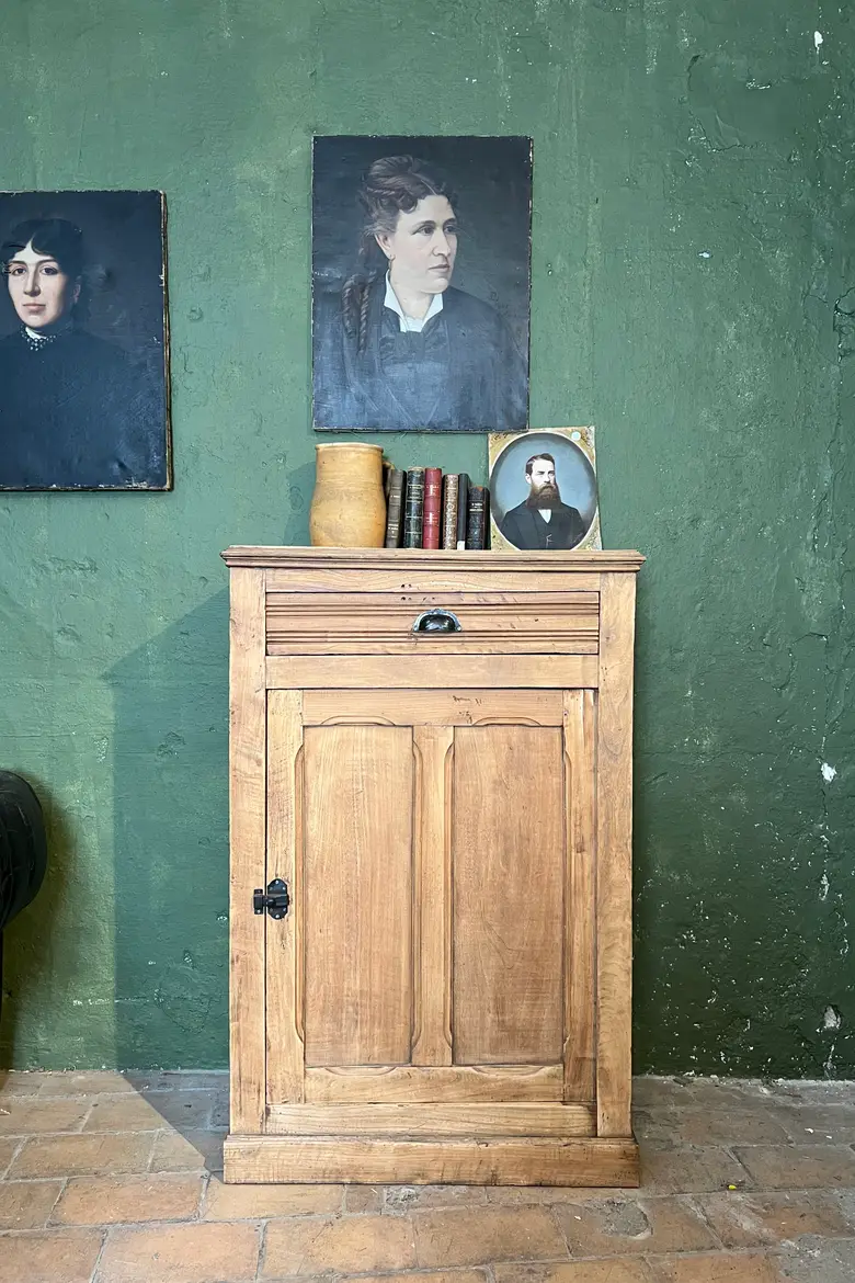 Ancien confiturier en orme Début XXème