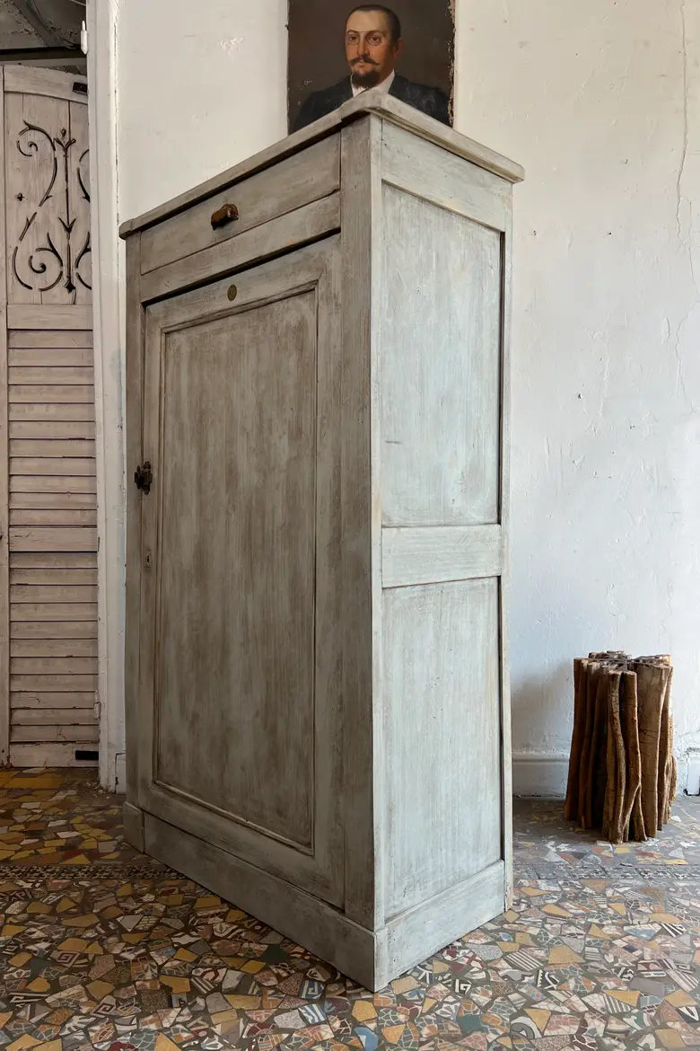 Ancien confiturier vert – Grand modèle