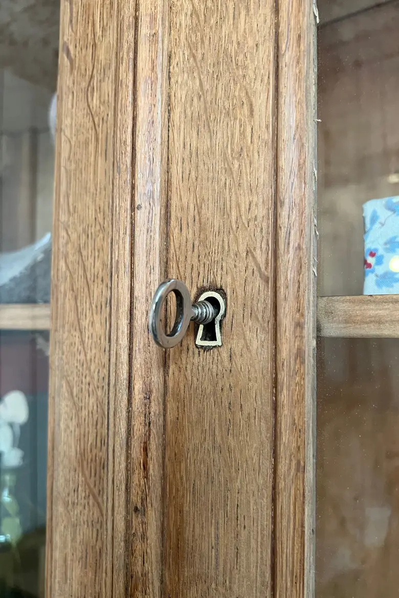 Ancien deux corps en chêne Début XXème