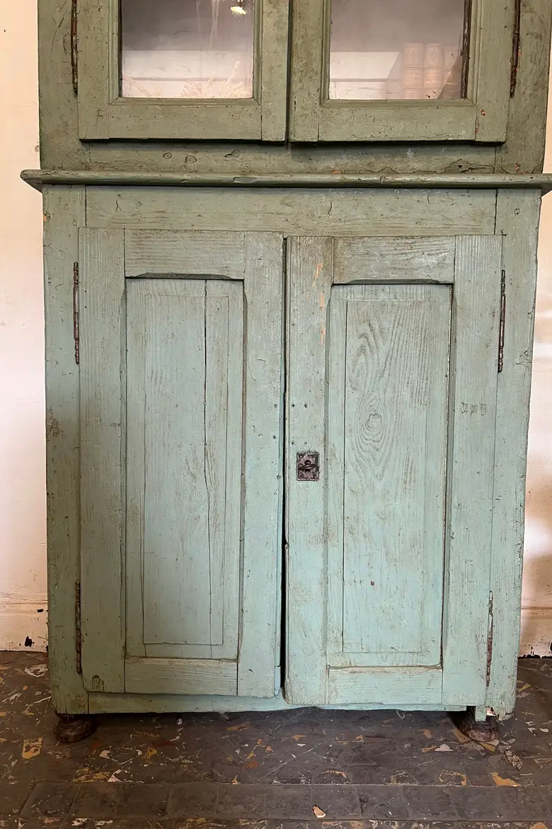 Ancien deux corps patiné Début XXème