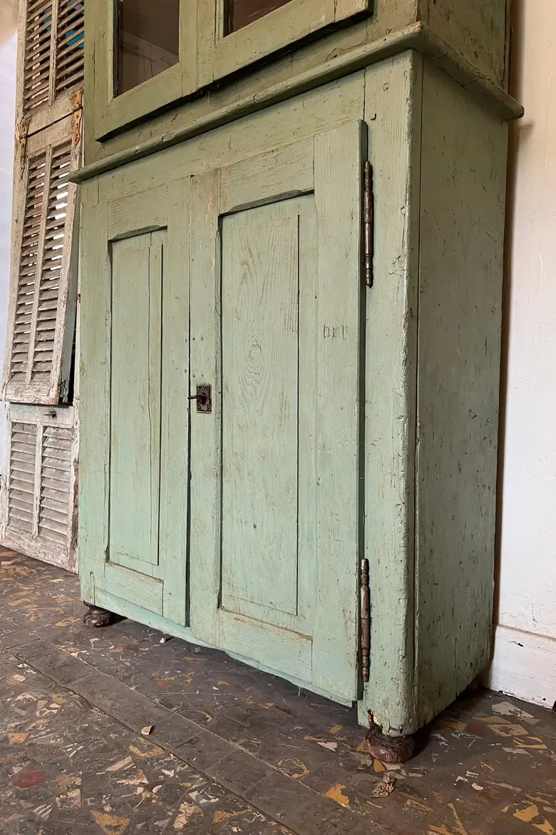 Ancien deux corps patiné Début XXème