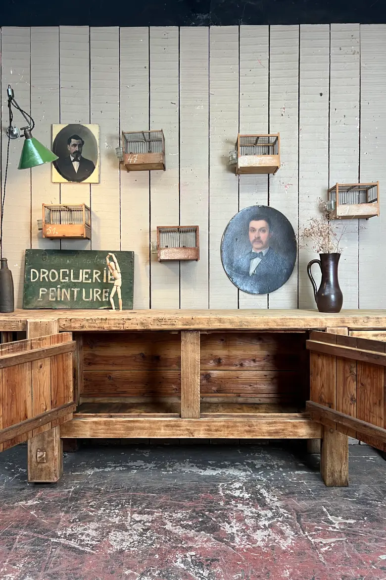 Ancien établi d’atelier