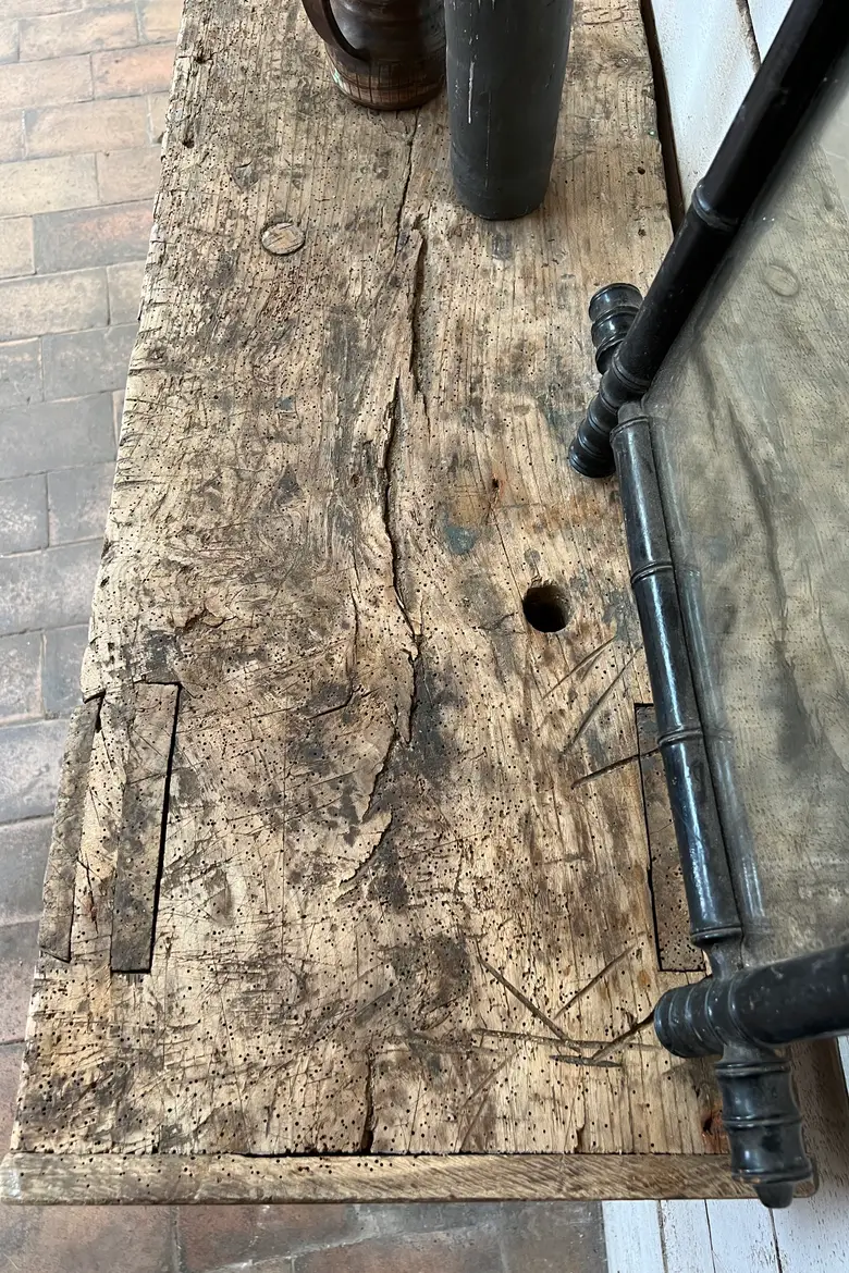 Ancien établi d’atelier