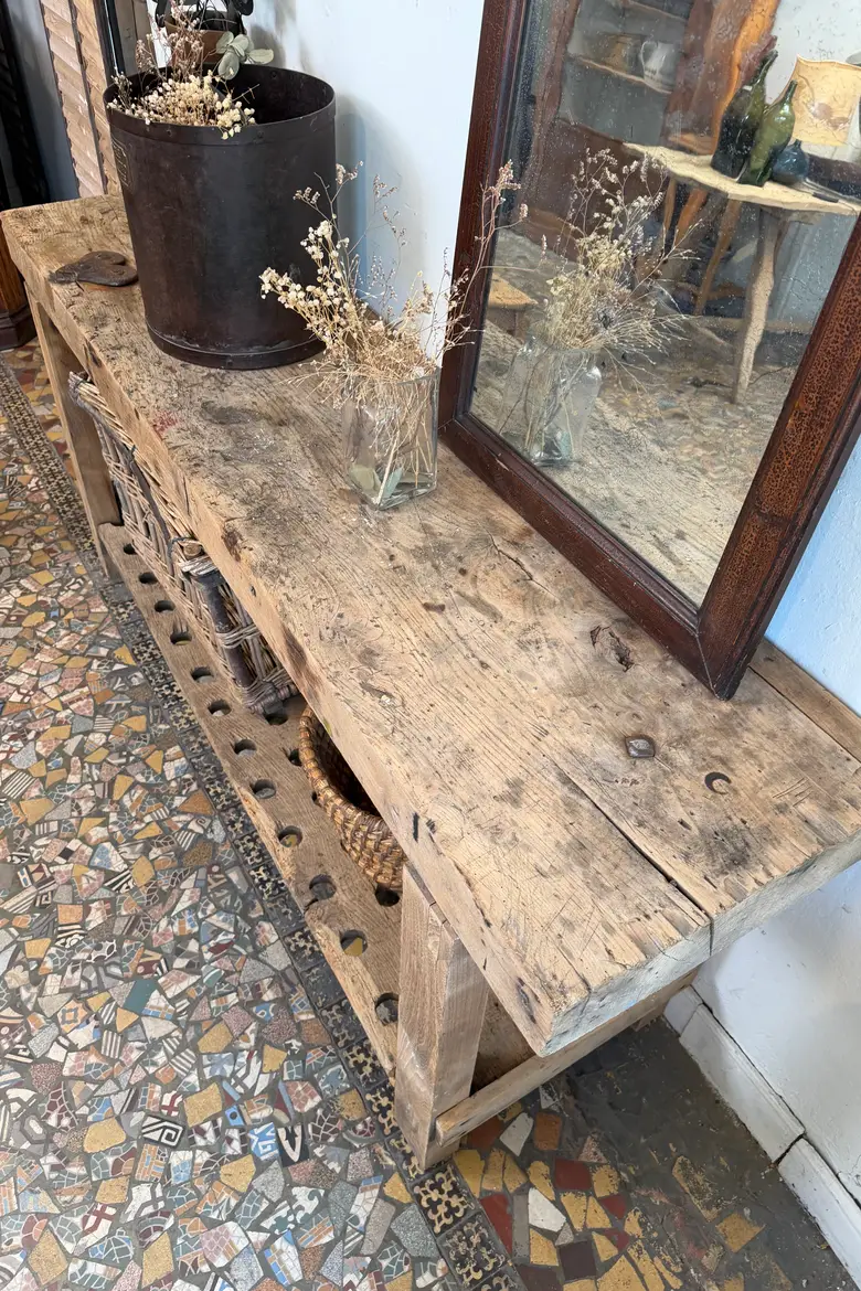 Ancien établi d’atelier