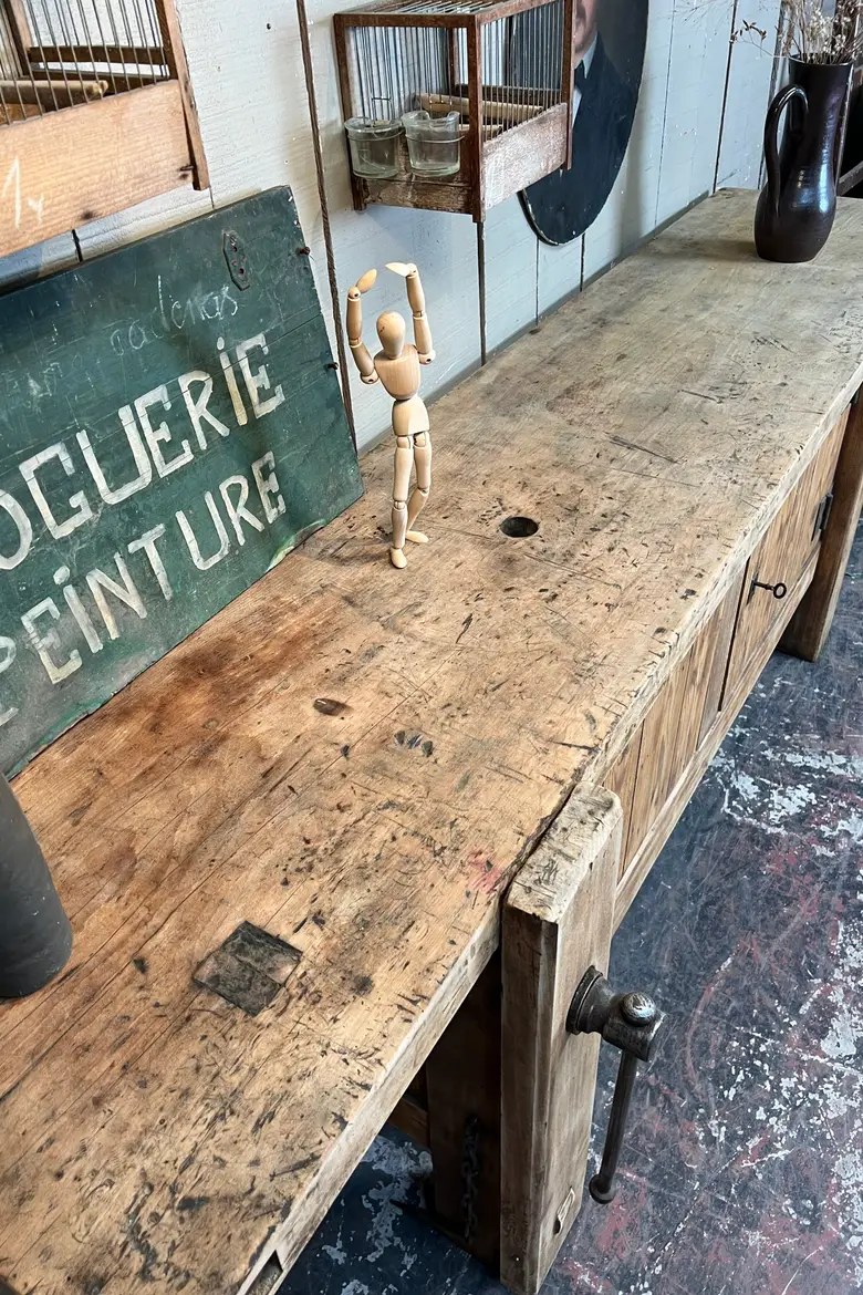 Ancien établi d’atelier